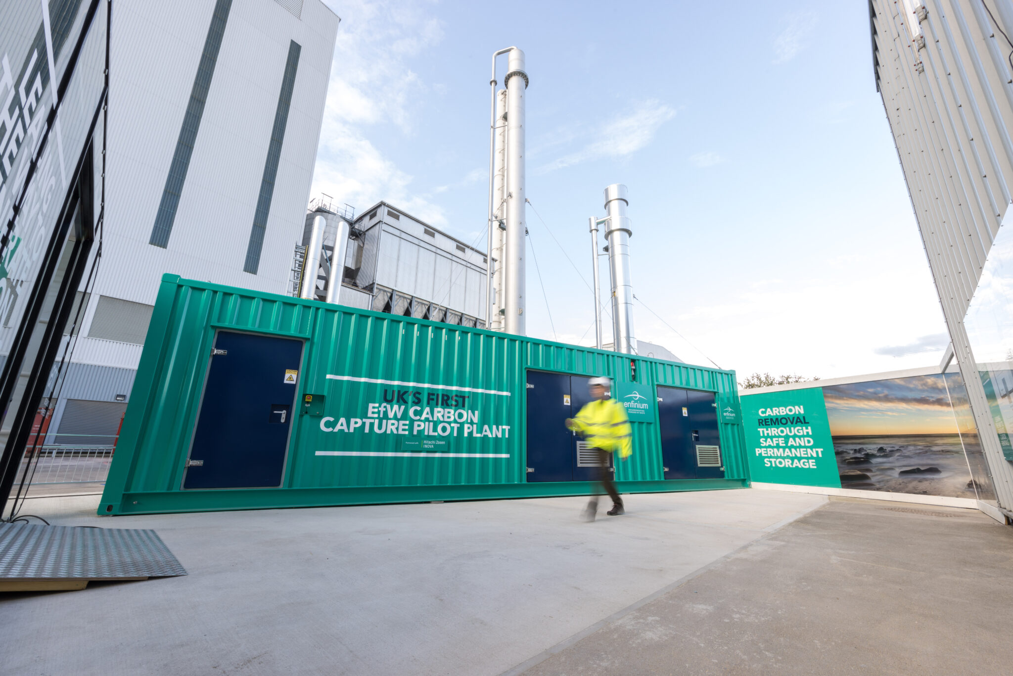 UK-first carbon capture pilot on energy from waste facility goes live