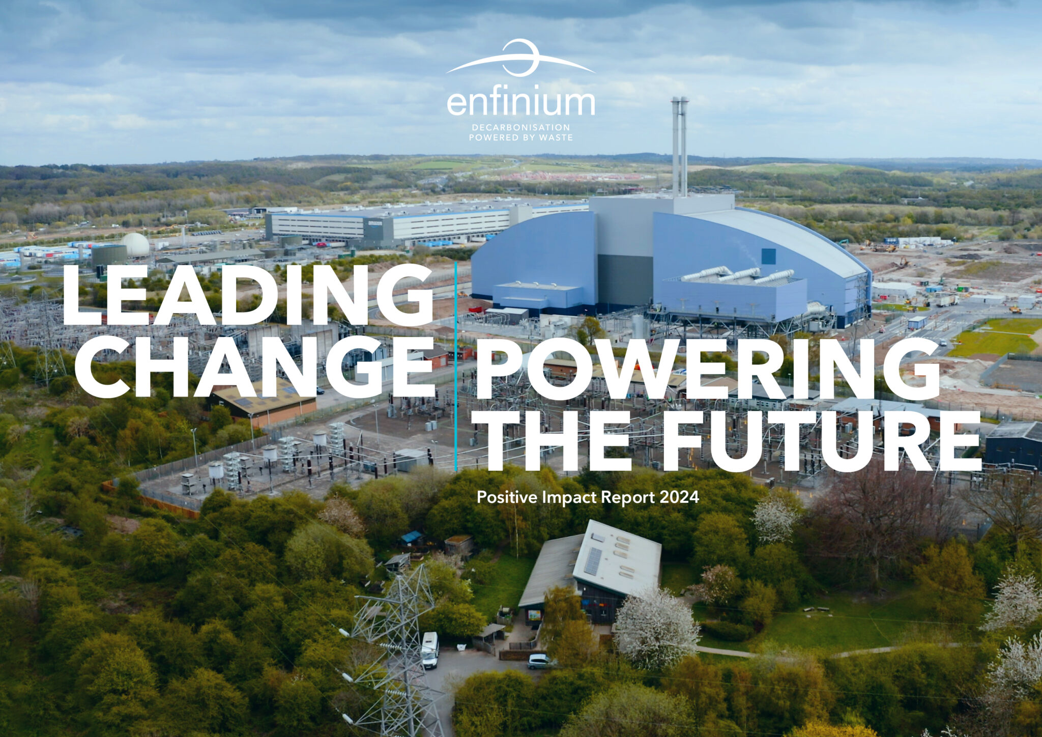 enfinium diverts over 2.3 million tonnes of unrecyclable waste from landfill, avoiding nearly 560,000 tonnes of CO₂ emissions